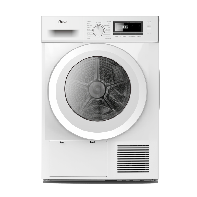 Midea 8KG Condenser Dryer Machine - White Color – Appliance World