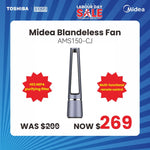 MIDEA BLADELESS FAN 2 IN 1 FAN+ AIR PURIFIER AMS150-CJ