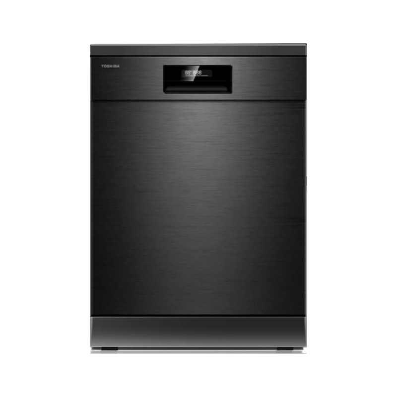 Toshiba 15 Place Settings Freestanding Dishwasher With UV Light & Auto Open with 4-year Warranty- dishwasher