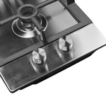 Midea 30cm 2 Burner Gas Hob Stainless Steel 30SB005 - Midea NZ